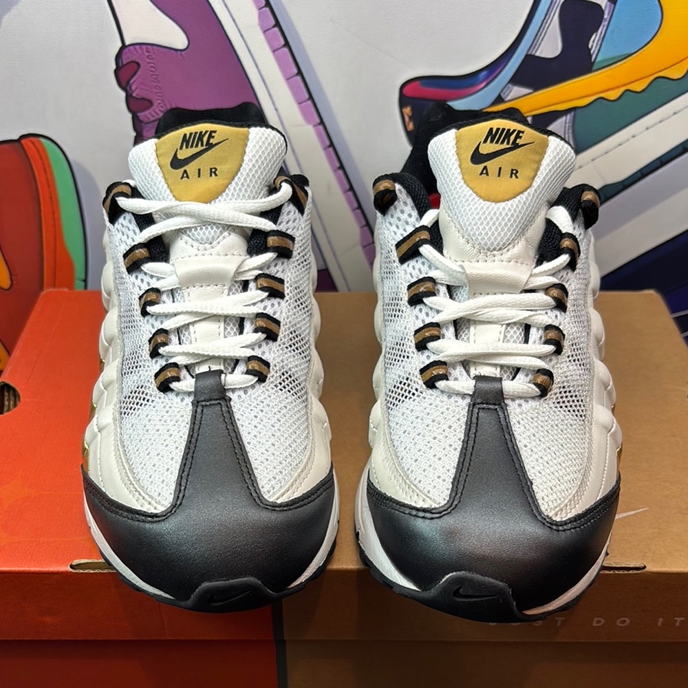 Women Nike Air Max 95 Zen “White Metallic Gold”